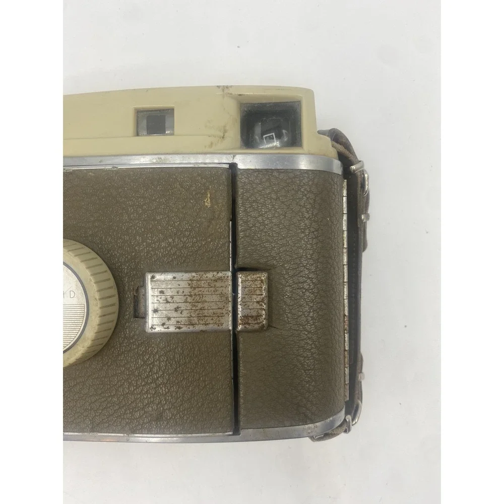 Polaroid 1950's Land Instant Camera Vintage Model The 800 Folding Gray Untested